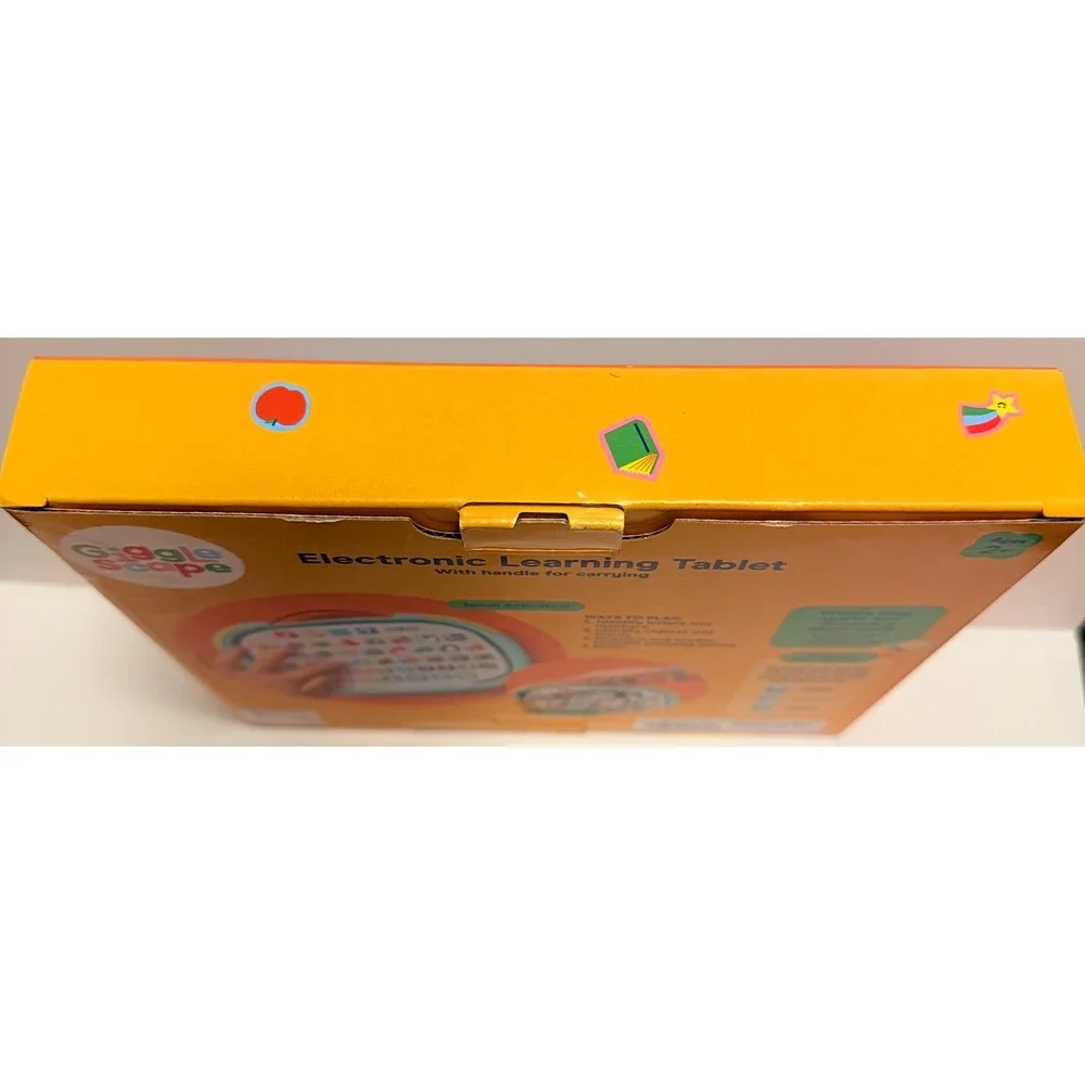 Giggle Scape Electronic Learning Tablet Toddler Kids Unisex Multi NEW Bilingual